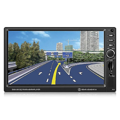 Universal SWM-8012G voiture DVD 7 pouces grand écran d'affichage GPS navigation conseils de frein