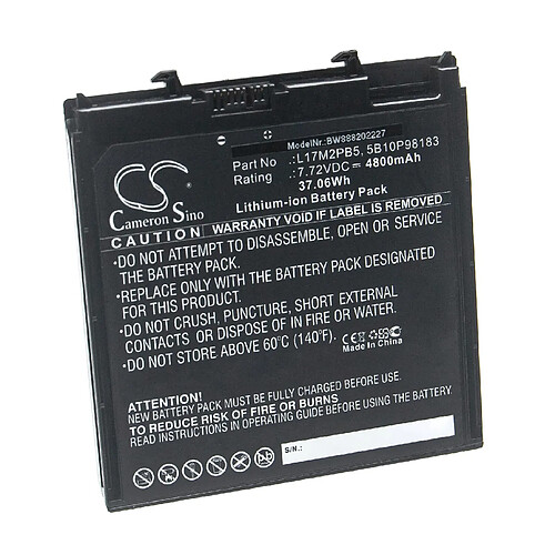 vhbw Batterie compatible avec Lenovo V330-14IKB-81B0004RGE ordinateur portable Notebook (4800mAh, 7.72V, Li-ion)