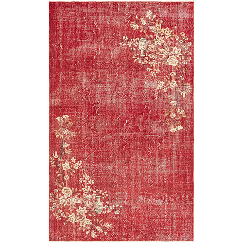 Vidal Tapis de laine 274x165 rouge Ultra Vintage