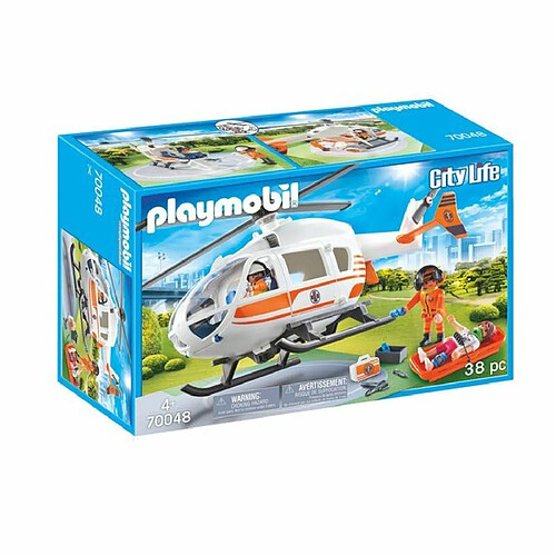 Playmobil® City Life - Hélicoptère de secours