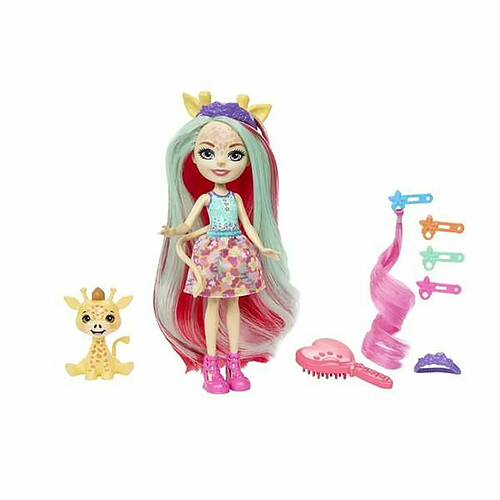 Poupée Mattel Enchantimals Glam Party Girafe 15 cm