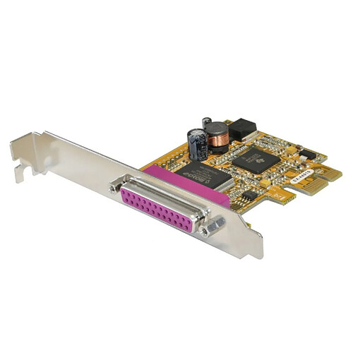 Carte Parallèle Exsys EX-44010 DB-25 IEEE1284 PCI-e High Profile · Occasion