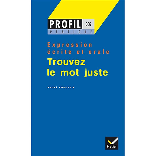 Trouvez le mot juste · Occasion