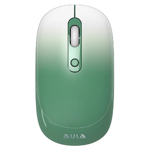 Souris sans fil Aula AM207 2.4G avec 4 touches (800-1900dpi) Vert