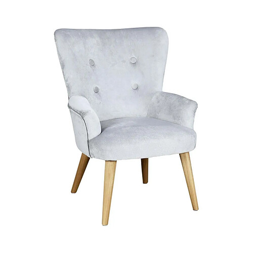 The Home Deco Kids Fauteuil enfant en velours Helsinki.