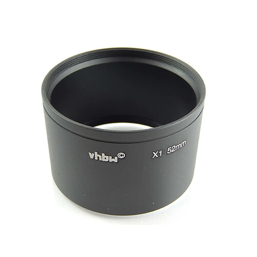 Adaptateur de filtre vhbw 52mm pour appareil photo objectif Leica X1, X2