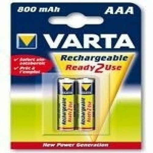 Piles Rechargeables Varta AAA 800MAH 2UD 1,2 V 800 mAh AAA