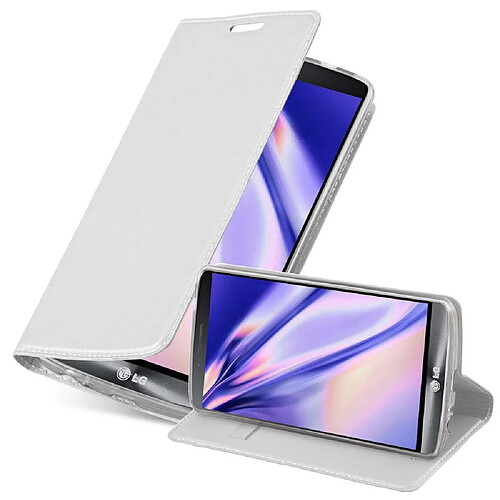 Cadorabo Coque LG G3 Etui en Argent