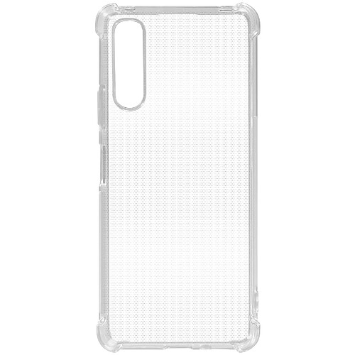 Avizar Coque Sony Xperia 10 IV Silicone Gel Coins Renforcés Transparent