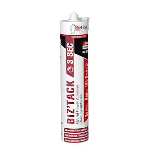 mastic colle - prise instantanée - biz'tack - bizline 400177