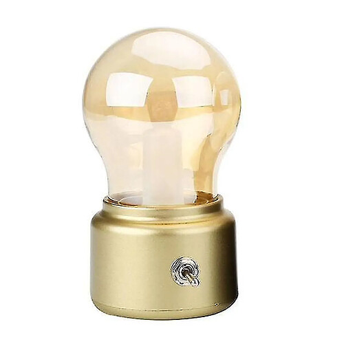 Universal Lampe de nuit éclairage ambiant 2021 ampoule LED lampe de table soufflant classique or