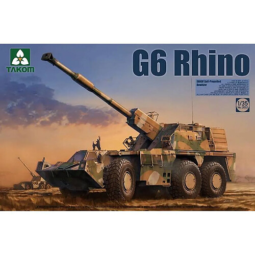 Takom Maquette Véhicule G6 Rhino Sandf Self-propelled Howitzer