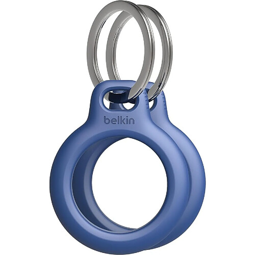 Belkin porte-clé Airtag Bleu Pack de 2