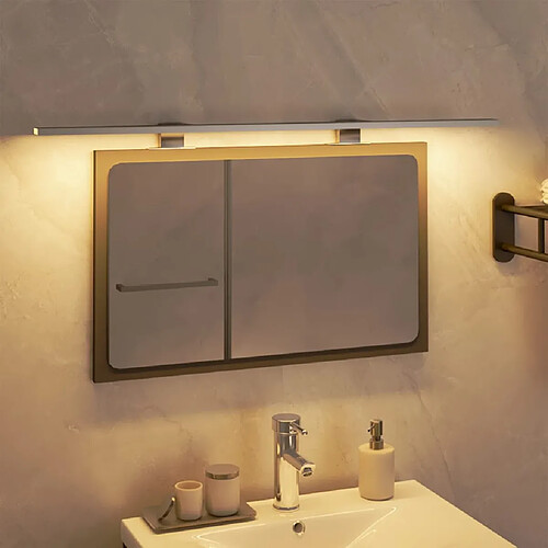 vidaXL Lampe de miroir à LED 13 W Blanc chaud 80 cm 3000 K