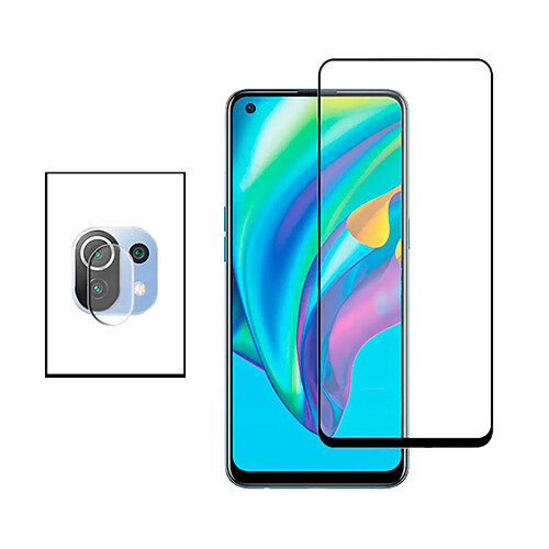 PHONECARE Kit Film Caméra Arrière + Film de Verre Trempé 5D Full Cover pour Xiaomi Mi 11 Lite 5G NE