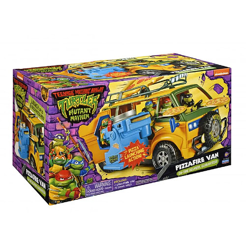 Giochi Preziosi Tortues ninja - camion pizza de combats des tortues ninja