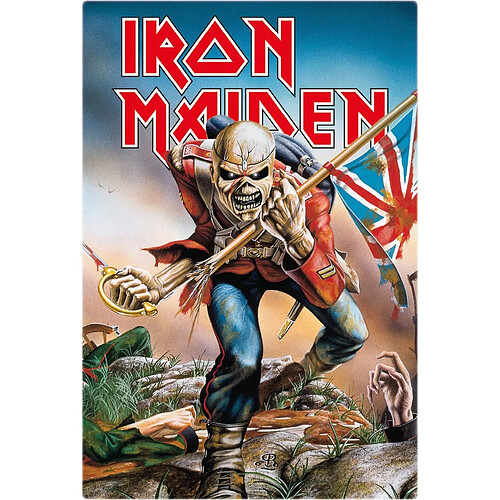 KKL Iron Maiden - Panneau métal Trooper 20 x 30 cm