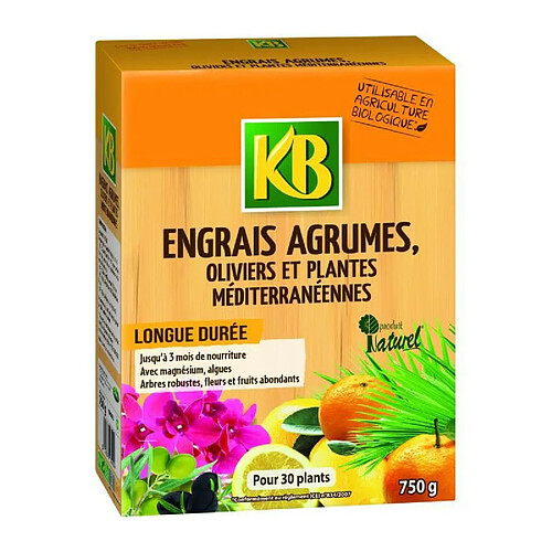 Kb ENGRAIS AGRUMES BIO 750 G