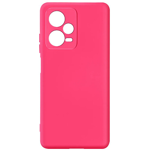 Avizar Coque pour Xiaomi Redmi Note 12 Pro Plus Semi-rigide Fast Cover Fuchsia