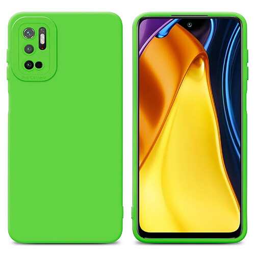 Cadorabo Coque Xiaomi RedMi NOTE 10 5G / POCO M3 PRO 5G Etui en Vert