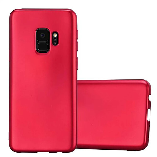 Cadorabo Coque Samsung Galaxy S9 Etui en Rouge