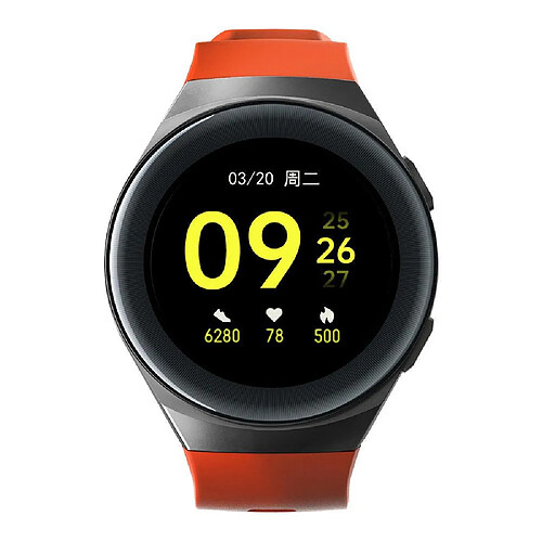 Chrono Montre Connectée X4 Bluetooth-Orange