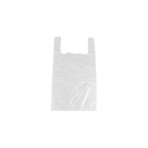 PAPSTAR Sac en plastique, en HDPE, blanc ()