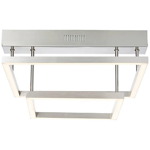 Brilliant (Lighting) Applique Plafonnier TUNAR 1x30W Led Nickel satiné