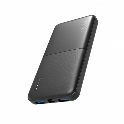 DCU TECNOLOGIC Power Bank DCU 34155011 Noir 10000 mAh