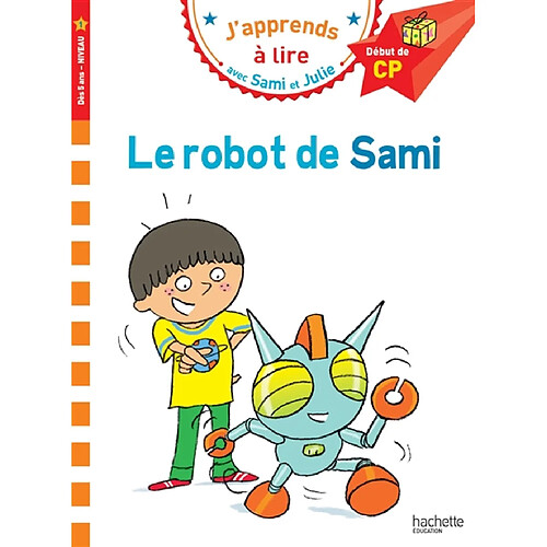 Le robot de Sami : début de CP, niveau 1