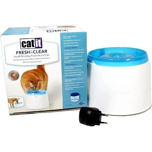 Cat-it Catit Fontaine a Eau Pour Chat Compacte 2 Litres