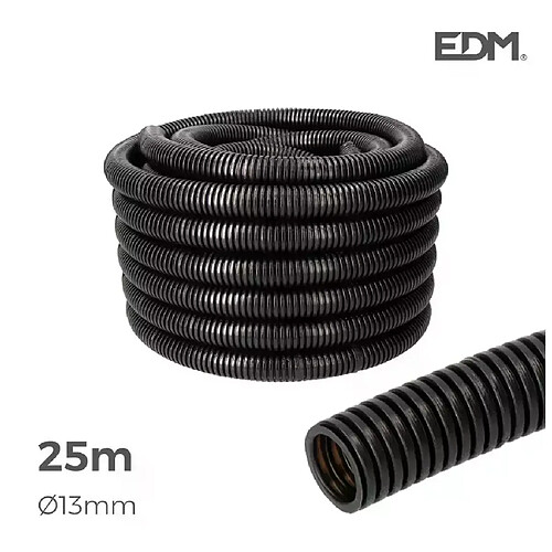 Edm Gaine Électrique ICTA Ø20mm Noir Usage Intérieur 25m