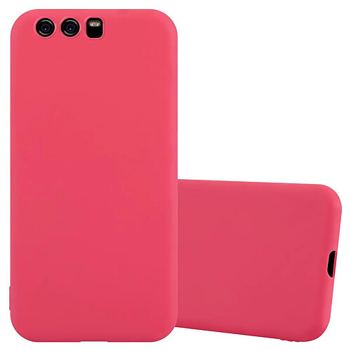 Cadorabo Coque Huawei P10 Etui en Rouge