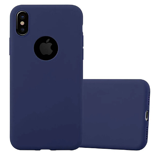 Cadorabo Coque iPhone XS MAX Etui en Bleu