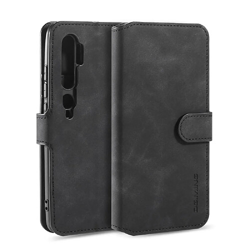 Dg.Ming Coque en TPU rétro noir pour votre Xiaomi Mi Note 10/CC9 Pro