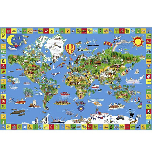 Schmidt Puzzle 200 pièces : Ta petite terre