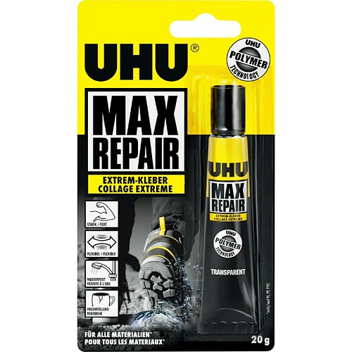 UHU Colle ultra forte MAX REPAIR EXTREME - 20g (Par 6)