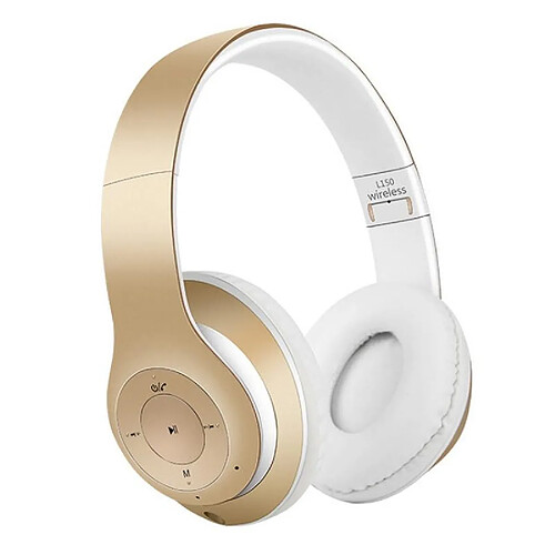 Yonis Casque Audio Bluetooth Sans Fil Rose Gold