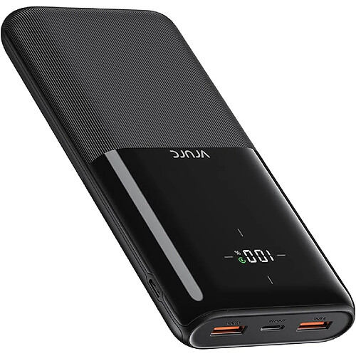 SANAG Batterie Externe 20000Mah Power Bank Usb C 20W Charge Rapide Chargeur Portable Avec Affichage Led, 3 Sorties Et 2 Entrées Pour Iphone Samsung Huawei Ipad Et Autres