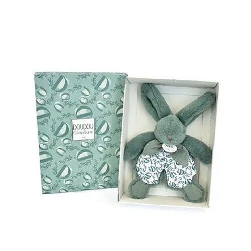 Doudou et Compagnie Lapin doudou - PM - Vert sauge