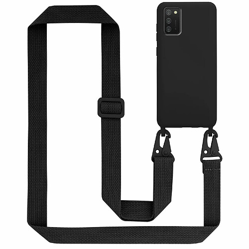 Cadorabo Etui Samsung Galaxy A02s Coque en Noir