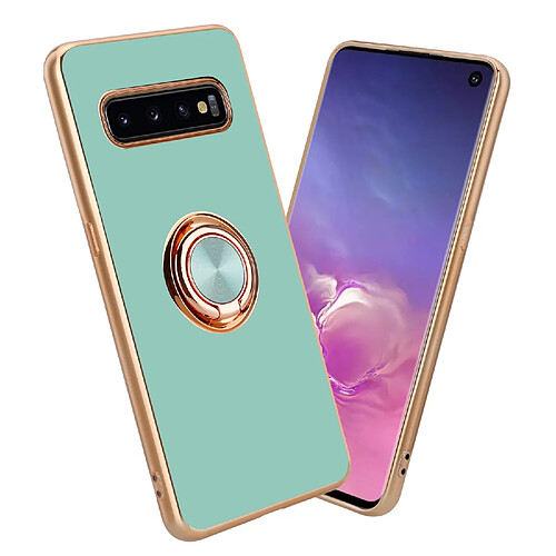 Cadorabo Coque Samsung Galaxy S10 PLUS Etui en Turquoise