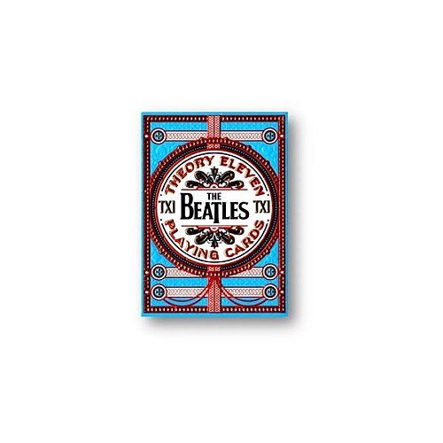 Bicycle The Beatles cards, blue deck