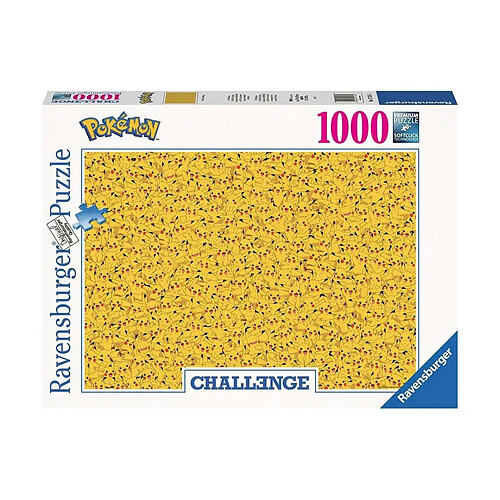 Ravensburger Pokémon Challenge - Puzzle Pikachu (1000 pièces)