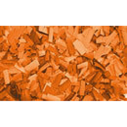 Confettis Rectangle 55 x 17mm Oranges Showtec