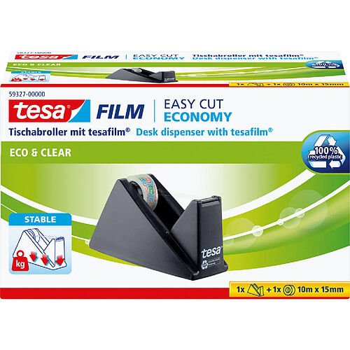 tesa Dévidoir de bureau Eco & Clear + ruban adhésif tesa Eco ()