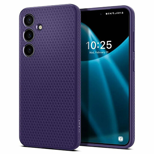 Spigen Sgp Spigen Liquid Air Coque Compatible avec Samsung Galaxy S24 5G - Violet Foncé