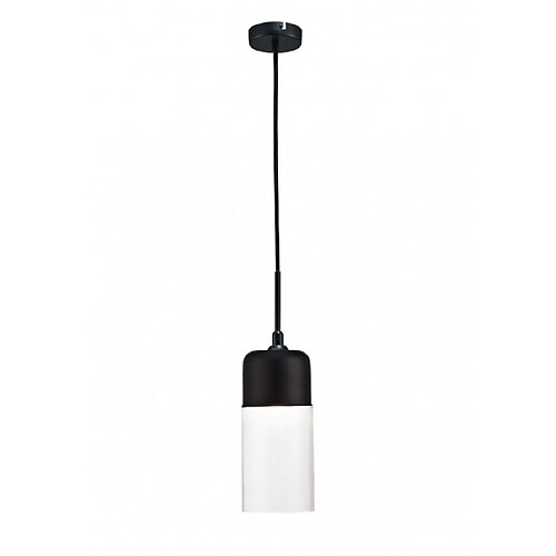 Luminaire Center Suspension design Mia Noir 1 ampoule 47cm