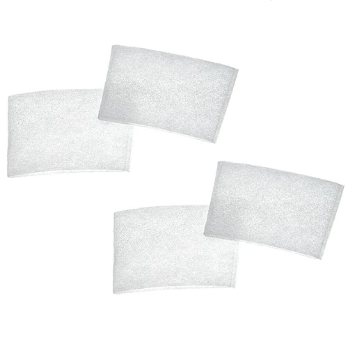 vhbw Set 4x filtre compatible avec Dirt Devil Centrino Cleancontrol M2013-3, M2013-4, M2013-5 aspirateur - filtre de protection