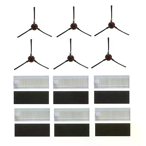 Éléments filtrants pour Robot de balayage, brosse latérale, pièces de rechange pour Ecovacs DEEBOT N9 +